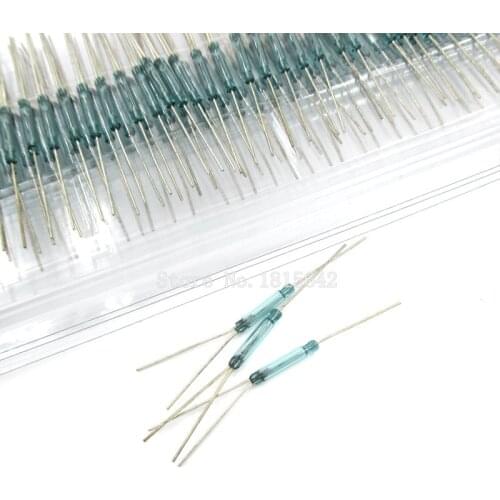 10 PCS/LOT Reed Switch 3 pin Magnetic Switch Normally Open and Normally Closed Conversion 2.5X14MM