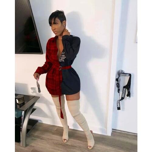 Женские рубашки в клетку Young First China At AliExpress