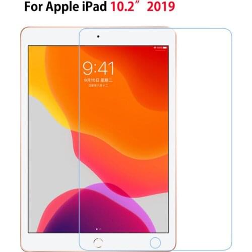 Tempered Glass for iPad 10.2 2019 Screen Protector for Apple iPad 7th Generation A2200 A2198 A2232 Tablet Protecor Glass Film