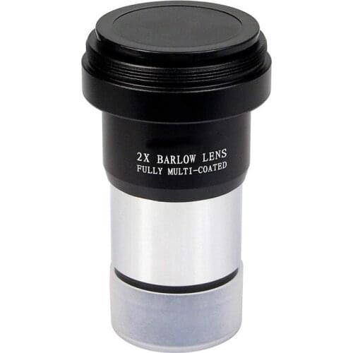 1.25 inch 2X double achromatic extender, astronomical telescope extender, astronomical achromatic extender