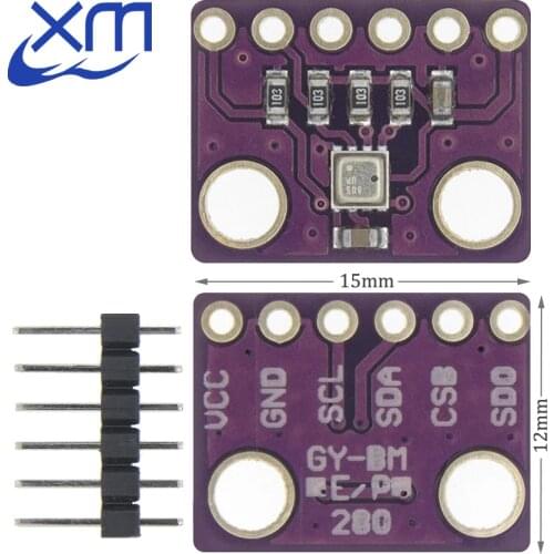 10PCS GY-BME280-3.3 precision altimeter atmospheric pressure BME280 sensor module 3.3V