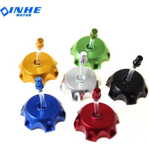 Universal CNC Aluminum Motorcycle Accessories Parts Gas Fuel Petrol Tank Cap For Dirt/Pit Bike ATV Quad For Most Motorcycles