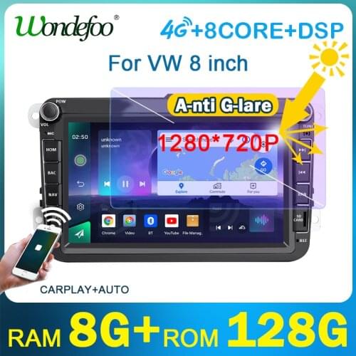 PX6 Android 10 2 DIN multimedia For Rapid Yeti Volkswagen VW passat b6 golf 4 5 6 polo tiguan Seat Altea Toledo BORA car stereo