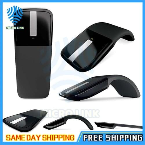 Wireless Mouse For Microsoft Surface Arc Touch 3D Computer Mouse 2.4Ghz Foldable Mouse For PC & Laptop