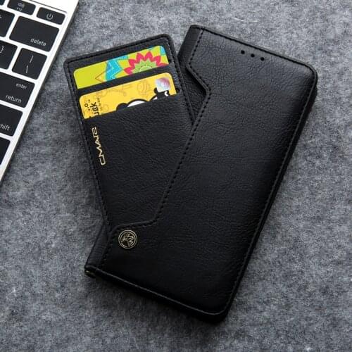 Hidden Rotate Cards Holder Wallet Case For iPhone 11 Pro Max 6 6s 7 8 Plus Flip Leather Cover For iPhone XS Max X XR Phone Cases