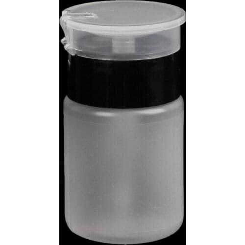 70ml Nail Art Clear Empty Pump Dispenser Cleanser Bottle Manicure Press Bottles E56C