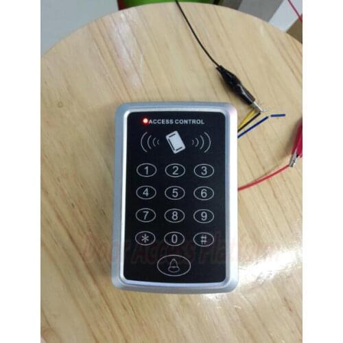 Pin-Code+125KHz EM ID Card standalone access control machine, RFID reader, Password terminal machine,Not slave reader