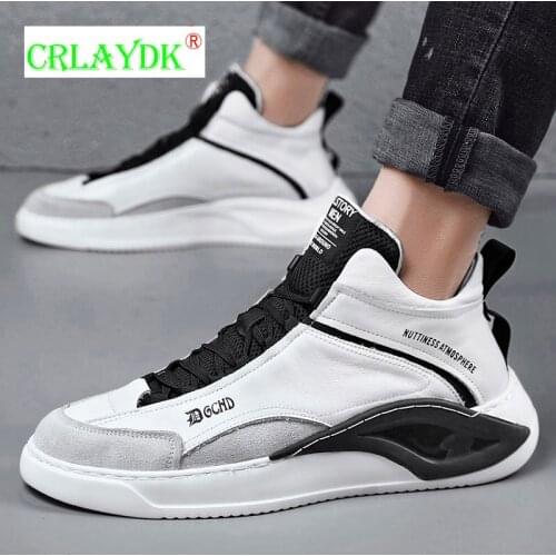 CRLAYDK High Top Youth Men Sneakers Fashion Basketball Sports Breathable Ankle Shoes Outdoor Walking Boys Casual Running Tennis