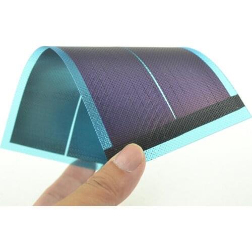 Small flexible solar panels 1W 3V 370MA panel rechargeable battery for moble flex thin solar power system battery for home loT