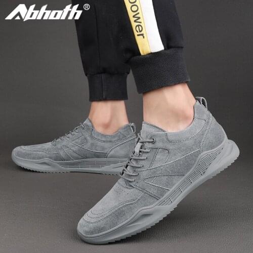 Abhoth 2021 Fahion Mens Casual Shoes Comfortable Light Rubber Convenient Lace Spring and Autumn Mens Shoes Zapatos de hombre