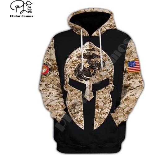 PLstar Cosmos USMC Marine Corps 3D Printed 2021 New Fashion Hoodies Sweatshirts Zip Hooded For Man/Woman Casual Streetwear U15