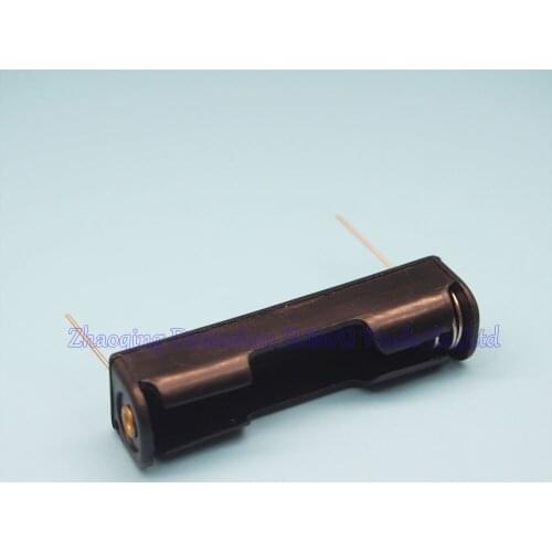 Wholesale (50Pcs/lot) 1 AAA Battery Case Holder Box Base Socket With two pins, AAA Battery Holder