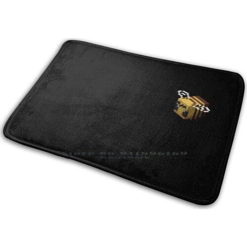 Bee Mat Rug Carpet Anti-Slip Bedroom Entrance Door Mat Mcyt Bee Animebee Anime Animal Bug Cute Dream