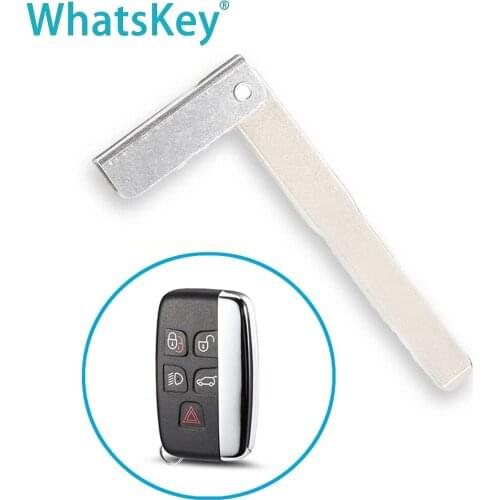 Smart Key Blade Blank Uncut Emergency Insert For Land Rover Evoque Discovery 4 range rover For Jaguar XF XE Car accessories