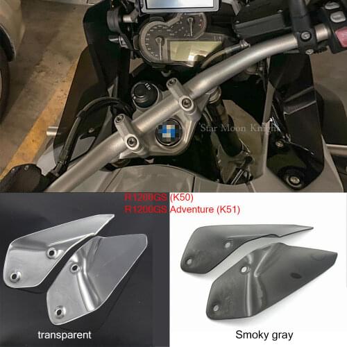 For bmw R 1200 GS r1200gs adv K50 K51 2014 2015 2016 2017 Upper Deflector Side windscreen windshield Motorcycle Wind Deflector