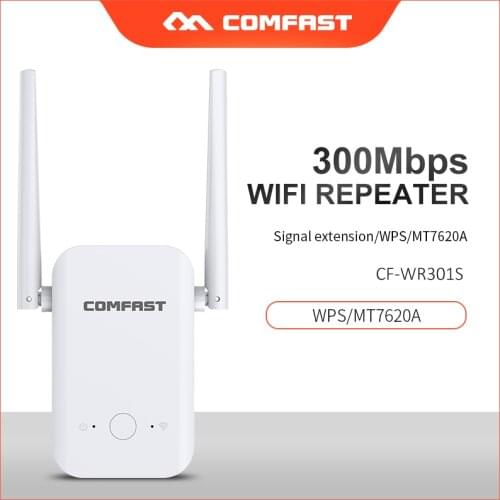 Long Range WiFi Repeater 2.4G Wireless Wifi Extender 300Mbps Wi-Fi Amplifier 802.11N Wi fi Signal Booster Wifi router Repiter
