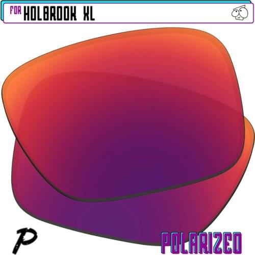 EZReplace Polarized Replacement Lenses for - Oakley Holbrook XL Sunglasses - Midnight P