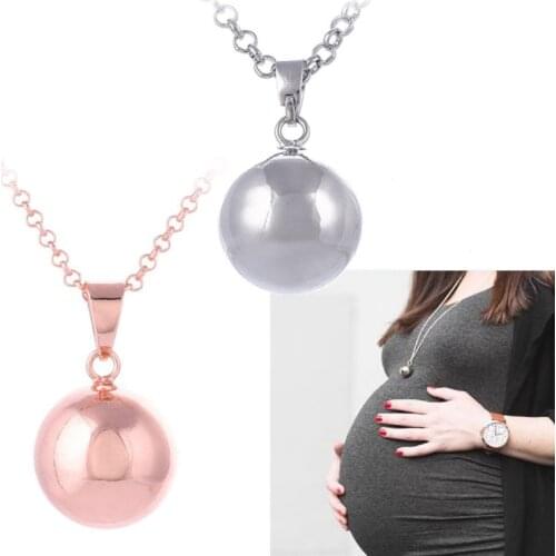Harmony Ball Necklace Brilliant Pregnancy Chime Bola Pendant Necklace Mother XXFD