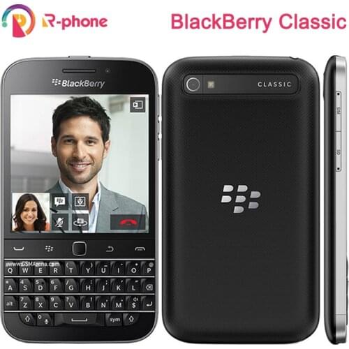 Unlocked BlackBerry Classic Q20 Original 4G Mobile Phone 8MP WIFI 3.5" 16G ROM BlackBerry Q20 Refurbished Smartphone