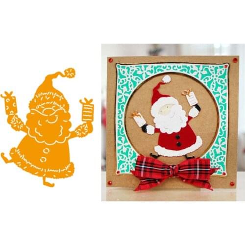 Christmas Characters Santa Metal Cutting Dies Stencil for DIY Scrapbooking Photo Album Embossing Paper Cards Decorative Crafts
