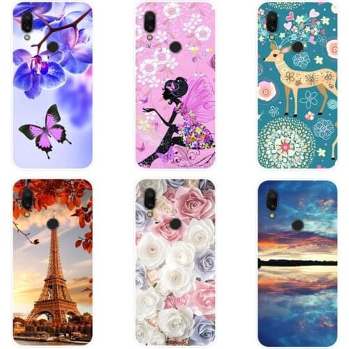For Redmi 7 Case Silicone For Xiaomi Redmi 7 Cover Soft TPU Phone Case For Xiaomi Redmi 7 Global Version Redmi7 Case