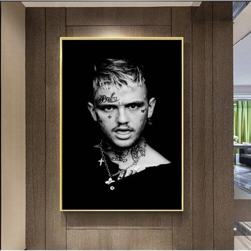 Modern Peep Music Rapper Poster Print Canvas Painting Modern Wall Art Picture for Living Room Bedroom Decoration Paintings