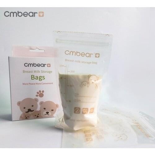 CMbear mother and infant supplies breast milk fresh-keeping bag baby breast milk storage bag trustworthy good brand good quality