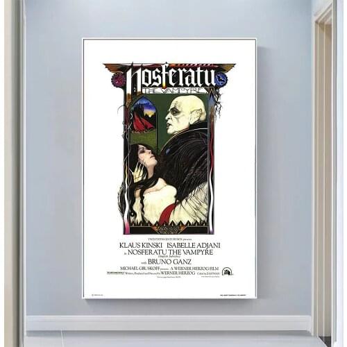 V0754 Nosferatu The Vampyre Vintage Classic Movie Wall Silk Cloth HD Poster Art Home Decoration Gift