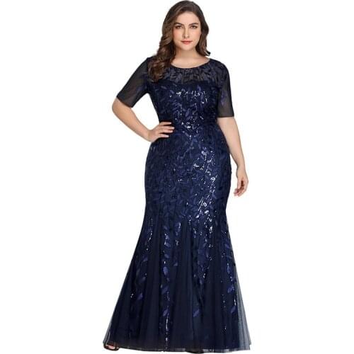 Bealegantom Elegant Plus Size Long Mermaid Prom Dresses 2021 Beaded Custom Made Formal Evening Gowns Prom Party Gown PD123