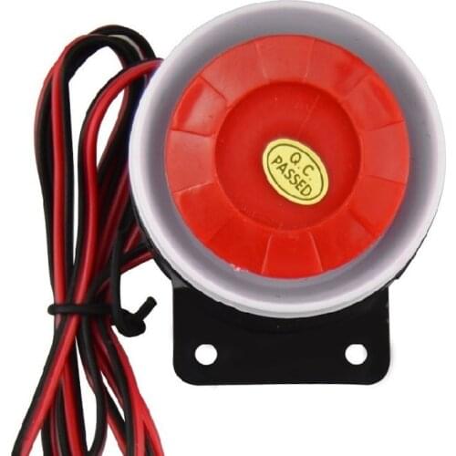 220v Buzzer Alarm Tweeter Anti-theft Piezoelectric Siren Waterproof