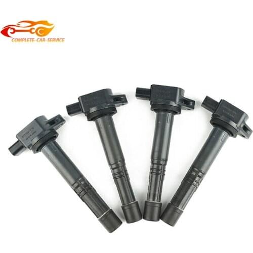 4Pcs Ignition Coils Suit For Honda Civic 2002-2011 Accord 2003-2007 CR-V 2002-2009 099700-070