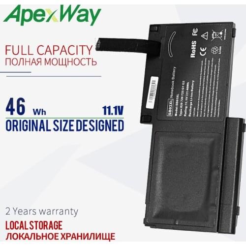 ApexWay 6 ячеек Аккумулятор для ноутбукаfor HP EliteBook 820 G1 720 G1 725 G1 HSTNN-LB4T 716726-421 SB03XL HSTNN-IB4T 716726-1C1