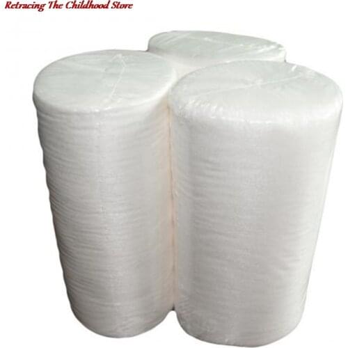 White Baby Flushable Biodegradable Disposable Cloth Nappy Diaper Bamboo Liners 100 Sheets for 1 Roll