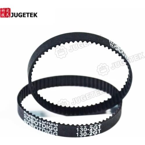 Free Shipping GT2 Timing Belt Closed-loop Endless 6mm width 130mm length 65 teeth 130-2GT-6