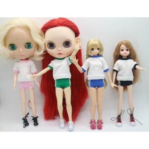 Blyth doll short Sportswear(suitable for blyth,pullip ,licca doll)