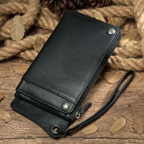 Wallet Case for Women Men Compatible Clutch Wallet Leather Handbag Wristlets Card Holder Wristlets Clutch Phone Bag