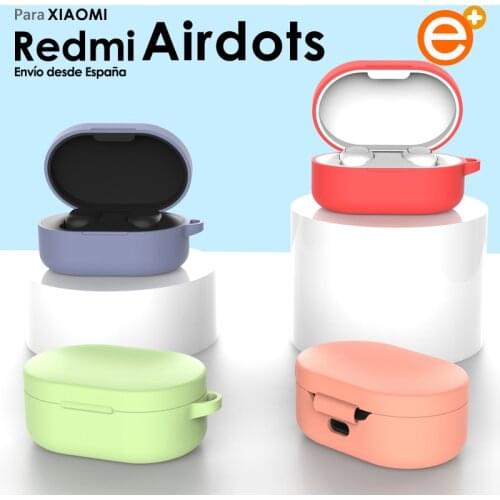 Xiaomi Redmi Airdots Case Soft TPU Case with Hook for Redmi Airdots Case With Full Protection