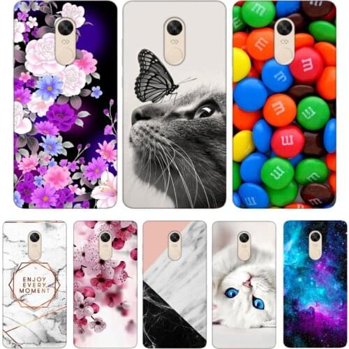 TPU Case For Xiaomi Redmi Note 4 Global Version Cases Note 4X 32 GB Cases Cover Back Patterned Case For Xiomi Redmi Note 4X