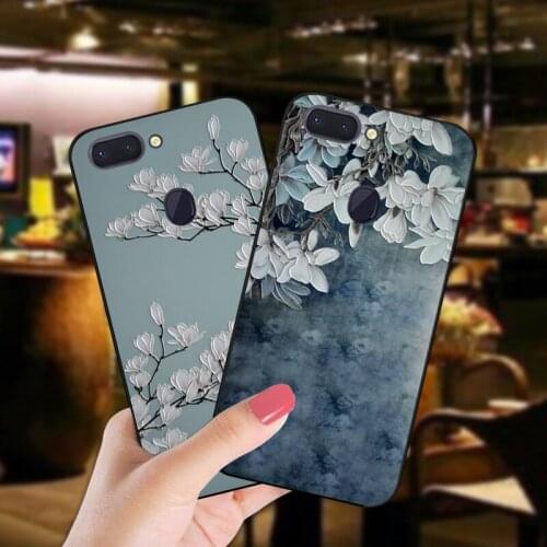 3D Emboss Silicone Cover For OPPO Reno Ace 2 Z 10X ZOOM Peony Coque Shell Case For OPPO Reno 3 5 Pro Plus 4 SE A1K