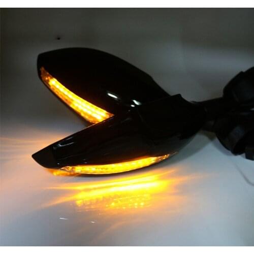 GSX600F 750F 98-07 Katana Motorcycle Rearview Mirror with turning light For SUZUKI GSX 600F 750F Katana 1998 1999 2000 2001-2007