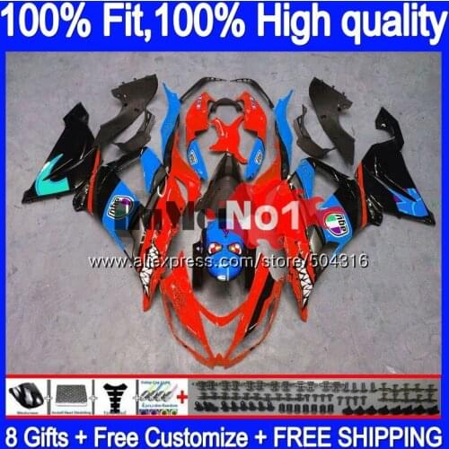 Injection For KAWASAKI ZX 636 ZX636 ZX6R 13 14 15 16 17 80MC.0 ZX 6R ZX-636 ZX-6R 2013 2014 2015 2016 2017 Fairing Shark red