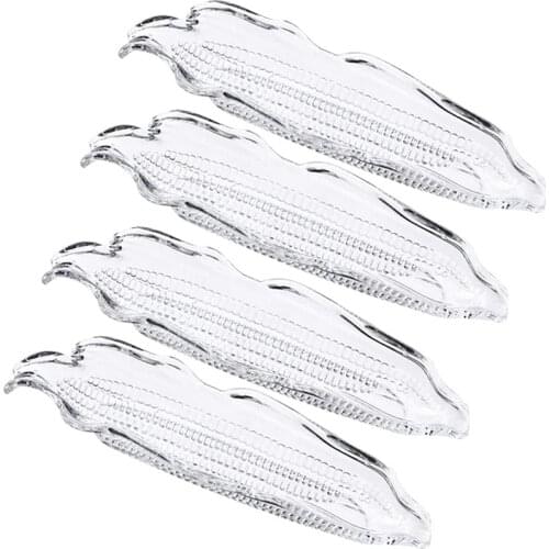 Storage Container Family Corn Tray Barbecue Tool BBQ Transparent Dish Party Corn on the Cob Holders Set