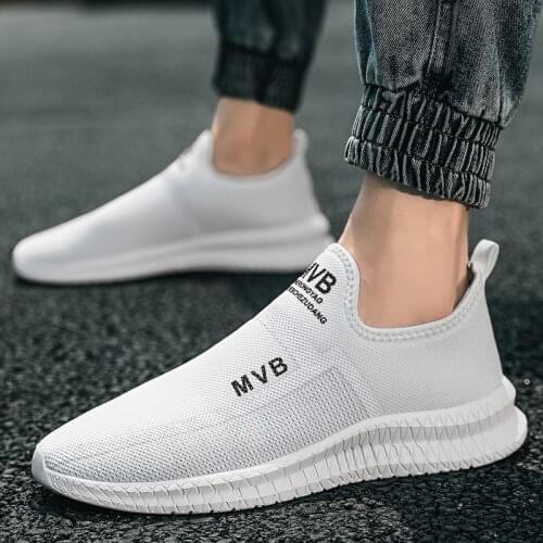 2021 Hot Sale Mens Woven Running Shoes Lightweight Sneakers Comfortable Walking Sneakers Keep Running Casual Shoes 39-47