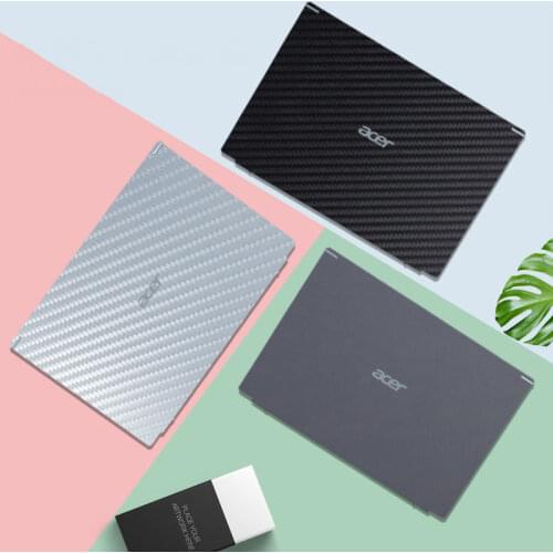 KH Laptop Carbon fiber Crocodile Snake Leather Sticker Skin Cover Guard Protector for Acer Aspire V Nitro VN7-592 15"