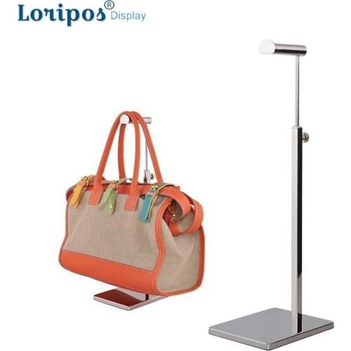 Floor Landing Bag Holder Hook Table Bag Rack Bag Display Stand Hanger Women Man Handbag Display Stand For Desk Shelf Display