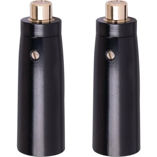 New 2 Pack Female RCA to XLR Male Adapter, XLR to RCA Converter Audio Coupler Connector for Microphone Connections