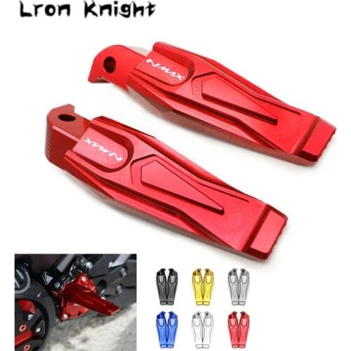 For YAMAHA NMAX155 NMAX125 N-MAX155 N-MAX NMAX 155 125 2015-2020 2019 2018 2017 Motorcycle CNC Rear Passenger Foot Peg Footrests