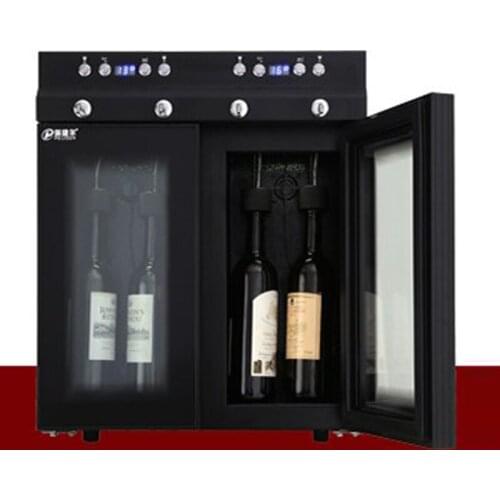 SC-4P double temperature constant fresh-keeping commercial wine refrigerated wine dispenser Wine cabinet Ice wine machine