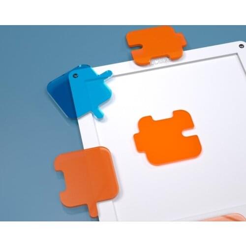 Transparent Acrylic Jigsaw Board for Children Adults Jigsaw Puzzle Montessori Educational Toys Clever Board for Kids