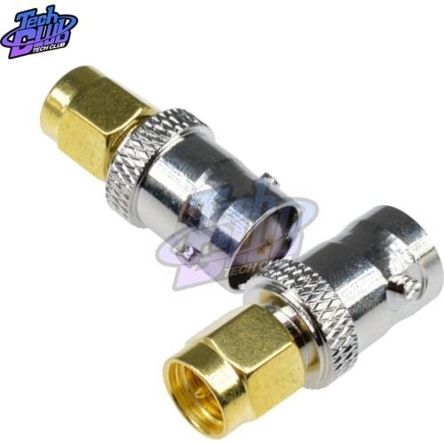 RF Coax Coaxial SMA Male Plug to BNC Female Connectors M/F Radio Antenna Connector Adapter for for Antennas Broadcast Radios
